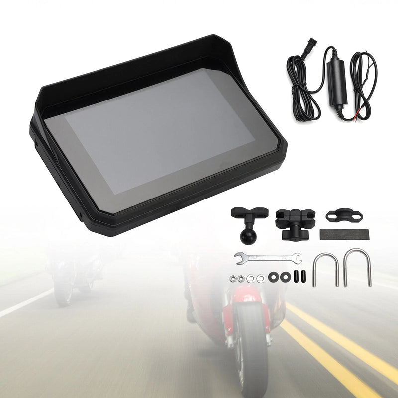 Scooters Motorcycles 5 Inch Universal DVR GPS Navigation