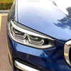 BMW X3 X4 G01 G02 (2018-2022) Gloss Black 2 x Headlight Eyelid Trim