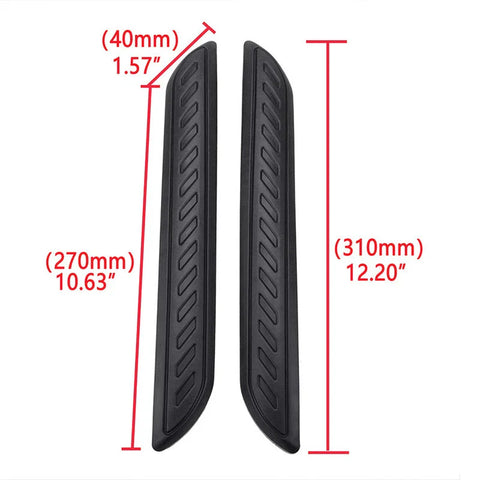 2 x Car Bumper Corner Door Guard Covers