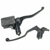 Motorcycle 7/8 Handlebar Hydraulic Brake Master Cylinder & Clutch Lever