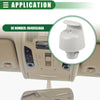 Nissan Pathfinder (2013-2022) Gray Car Sun Visor Holder Clips