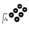Universal Aluminum Car Window Door Winder Cranks Black (AU Ship)