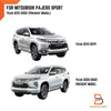 Mitsubishi Pajero Sport Matte Black Scuff Plate Door Sill Protector (2015-2025)