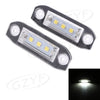 Volvo XC70 V50 C70 V70 XC60 SMD LED License Plate Lights (2001-2016)