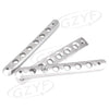 Jeep Wrangler JK Silver Door Handles Tailgate Trim Insert (2007-2016)