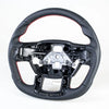 Ford F150 F250 F350 F450 F550 Flat Bottom Leather Steering Wheel (2015-2022)