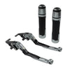 BMW F650GS Titan Extendable Brake Clutch Levers Grips Set (2002-2007)