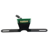 Motorcycle Green LED Brake Tail Light License Plate Mount Holder Bracket