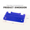 Yamaha YZ125 YZ125X YZ250 YZ250X Radiator Louvers Set Blue (2006–2022)