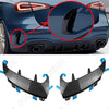 A-Class A160 A250 A35 AMG Rear Bumper Trim Lip Spoiler Stickers (2013-2023)