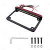 Harley Motorcycle LED Brake Light License Plate Frame Bracket