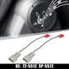 Ford F-250 2 x Car Speaker Connector Harness Adapter (1992-1998)