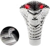 Universal Gear Shift Knob 1x Blue/Red LED Head Snake Style