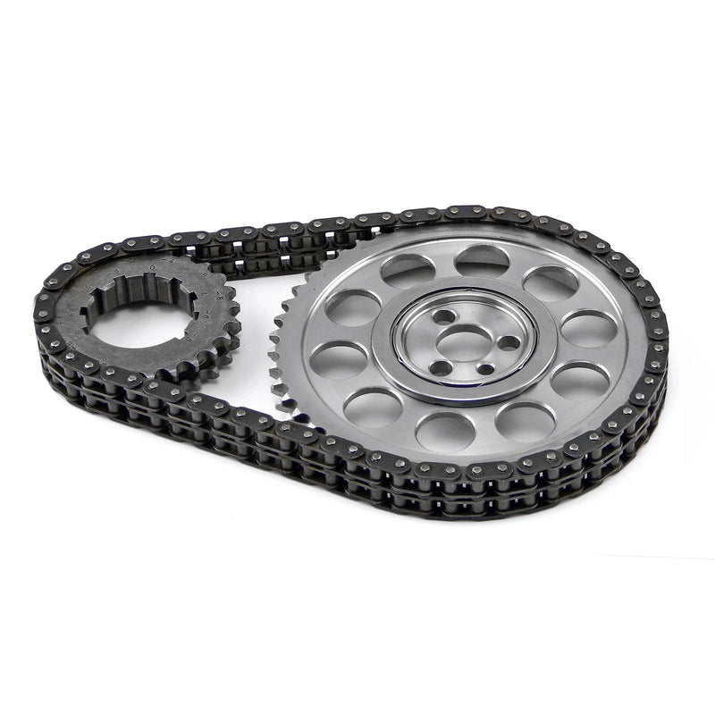 Chevy BBC 454 Double Roller 9 Keyway Billet Steel Timing Chain