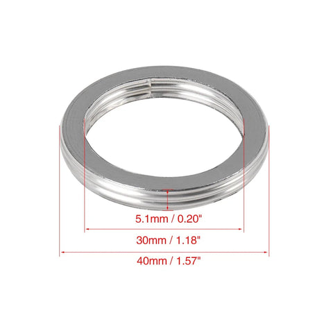 Gasket / 10pcs 30mm ID 40mm OD / Exhaust Muffler Pipe Gasket Honda CG125