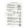 Janome, Brother, Singer, Toyota Machines Low Shank Flower Stitch Foot
