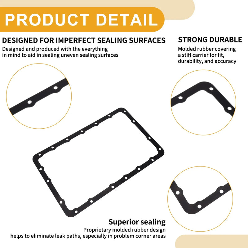 Toyota 4Runner (1996-2005, 2010) 1 Pcs Oil Pan Gasket
