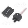 Mazda 3, 5, 6 Remote Key Case 3 Button Flip Key Shell (2004-2013)
