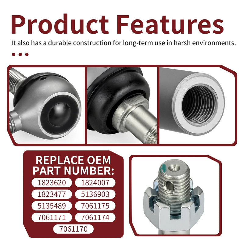 Polaris Scrambler XP 1000 EPS Steering Tie Rod End Assembly (2014–2018)