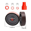 Lapidary Tool 8" x 2" x 1" Soft Diamond Resin Wheels