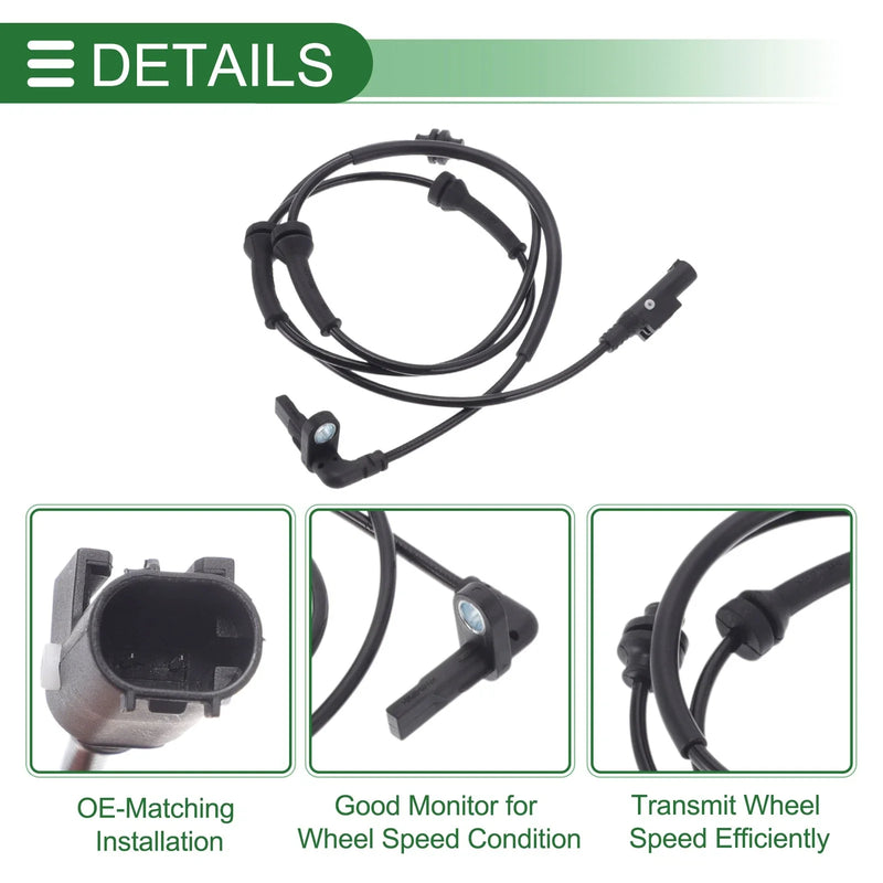 Jeep Compass (2015-2020) 1 Pc ABS Wheel Speed Sensor