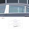 Benz S-Class W223 Chrome Aluminum B-C Pillar Trim Covers (2021–2022)