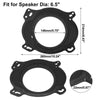 Toyota 6.5" Black Plastic Speaker Mounting Adapter Rings