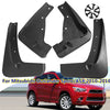 Mitsubishi Outlander Sport / ASX 4 x Mud Flaps Splash Guards (2010–2016)