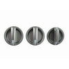 Mazda BT-50 3pc Heater Fan Temp Control Knobs (2006–2011)