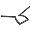 Harley Choppers Bobber Custom 1" Black Z Bars Handlebars