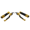 Yamaha YZF R3 R25 Gold Extendable Brake Clutch Levers Grip Set (2015-2023)