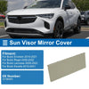 Buick Envision Sun Visor Mirror Cover Beige (2014–2021)