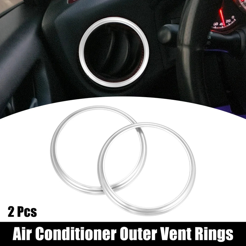 Toyota Subaru 2 x Air Conditioning Outer Vent Ring Trim