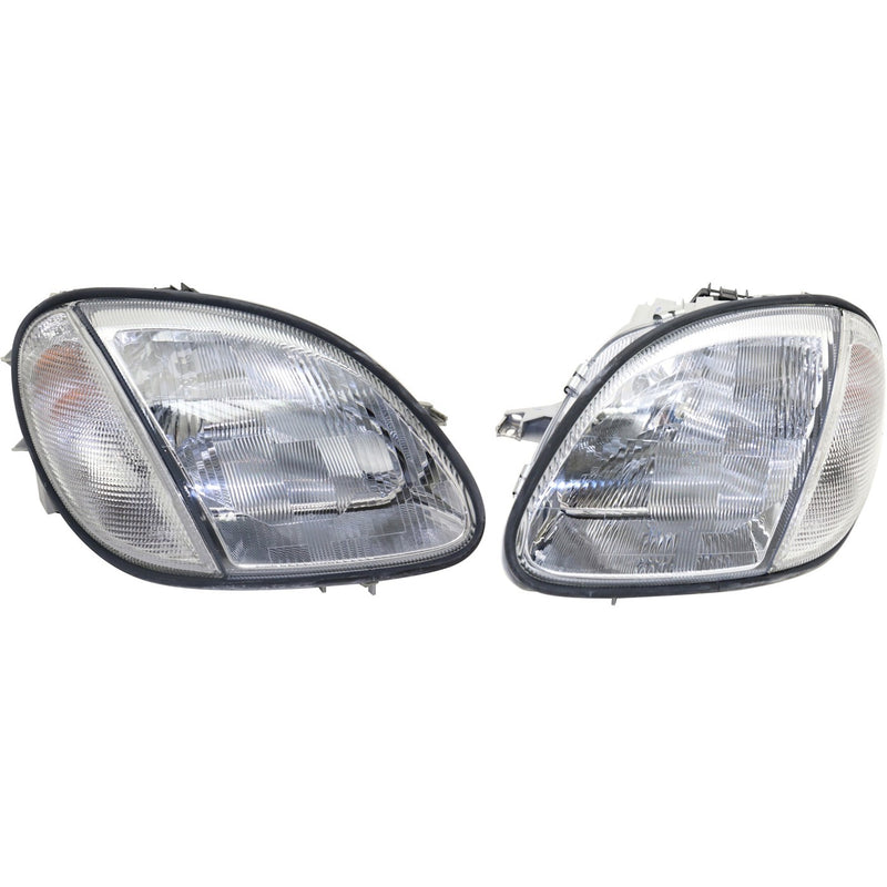 Headlight Assembly Set For 1998-04 Mercedes Benz SLK230