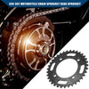 Dirt Bike 420 Pitch 35 Tooth 76mm Motorcycle Chain Sprocket Rear