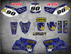 Yamaha TTR 90 (2000-2026) Stickers Decals Custom Graphic Kit METAL