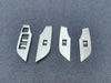 Toyota RAV4 (2019-2023) 4 x PCS Switch Panel Matte Window Lift Cover Trim