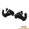 Motorcycle Universal Black Detachable Sissy Bar Luggage Rack