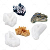 Crystal Cluster Quartz Rock Column Silicone Epoxy Resin Mold