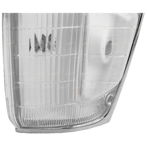 Toyota Hilux 2 x LH+RH Chrome Corner Indicator Lights (1994–1997)