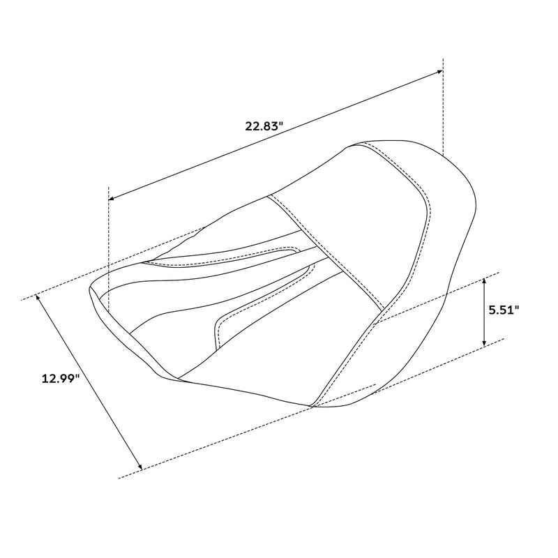 Harley Low Rider S FXLRS ST FXLR Solo Seat (2018-2025)