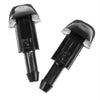 Most Vehicles 2 x Washer Jet Nozzle Front Windshield Fluid Spray