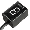 Suzuki GSX-R600, GSX1400, SV650, SV1000 White LED Gear Indicator (2001-2023)