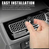 Honda Civic 4pcs Black Air Conditioner Shift Knob Covers (2022)