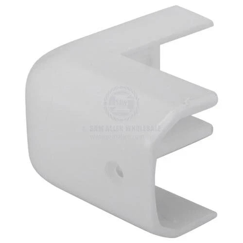 Various Models Gunwale Corner Cap Plastic White 42mm x 32mm Angled