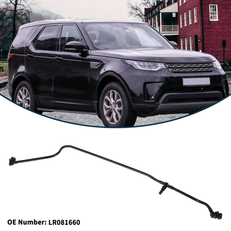 Land Rover Range Rover (2013-2021) Rubber Black 1Pc Radiator Hose