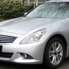 Infiniti G37 G35 G25 Q40 Sedan Front Headlight Lens Covers (2010-2015)