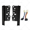 Toyota Double Din Dash Facia Kit + ISO Wiring Harness