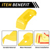 Jeep Wrangler JL JLU (2018-2024) Yellow Rear Door Latch Lock Cover Trim