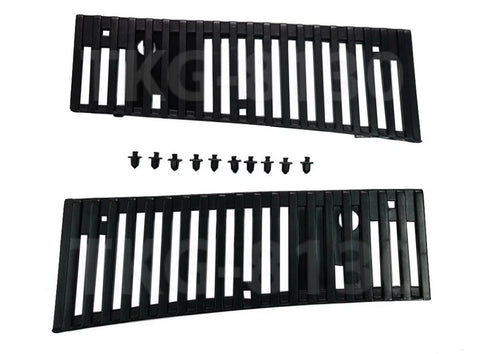 Nissan Navara D21 Wiper Cowl Vent Grille Set (1986-1992)